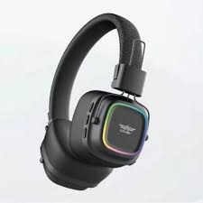 Lelisu LS-258 Wireless Stereo Headphones | Bluetooth 5.4 Over-Ear Headset with Type-C Charging & LED Lights Bluetooth Over-Ear Stereo Headphones